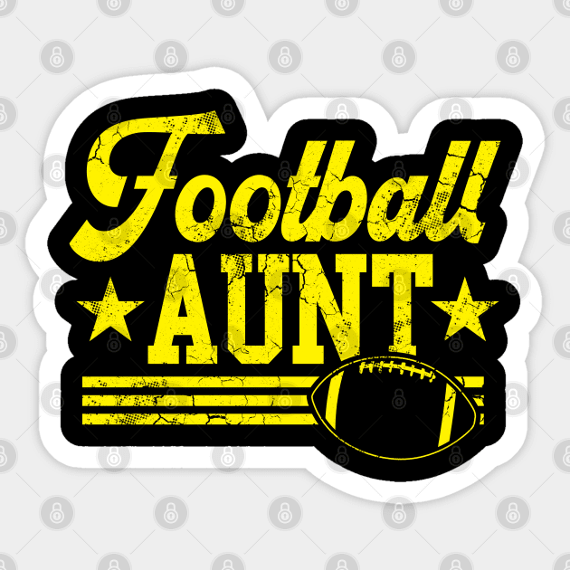 Football Aunt Sports Auntie Sticker by E